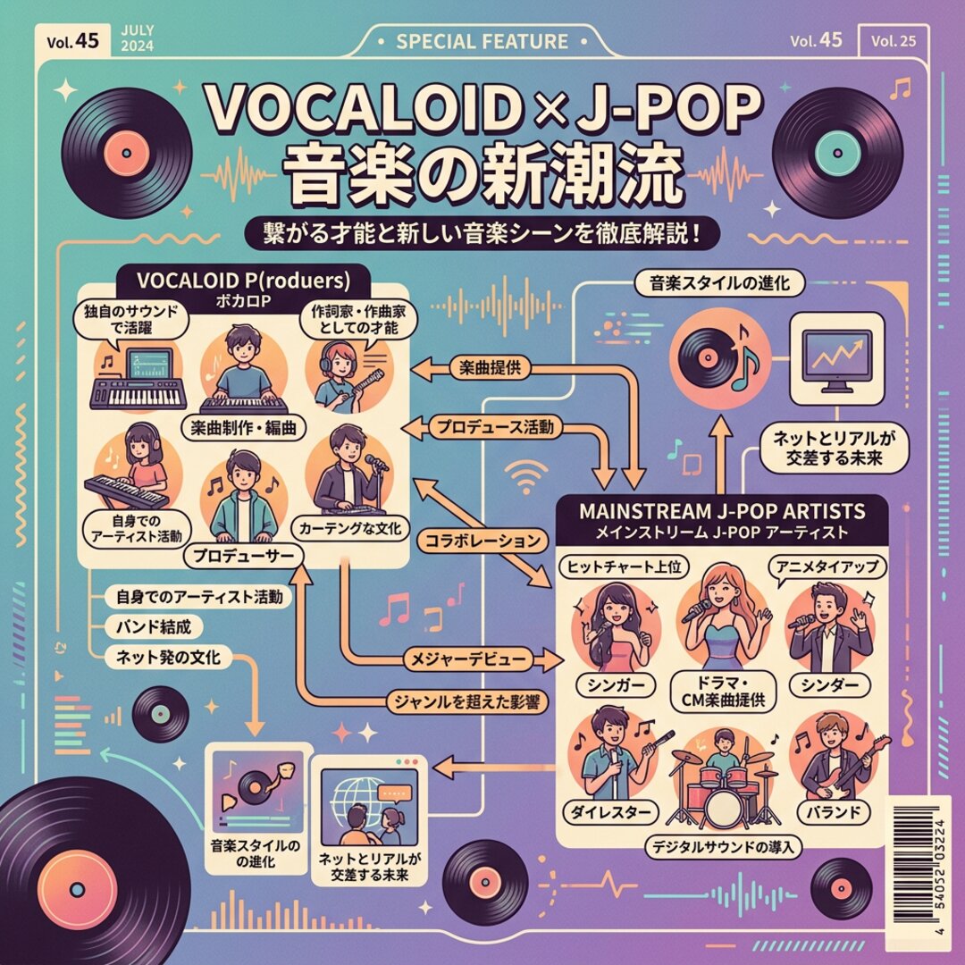 映像にもキャラにも歌詞にも興味がない人のための、ここから聴いてほしいボカロおすすめ曲集 - nomolkのブログ図解3